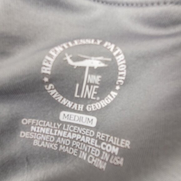 Nine Line Shorts Womens M Gray 4 inch Athletic With built-in compression briefs - Picture 2 of 10